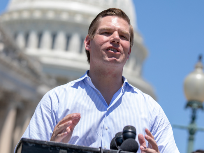 Swalwell drew wide condemnation for posting another tweet that many viewed as pandering to the African-American community.