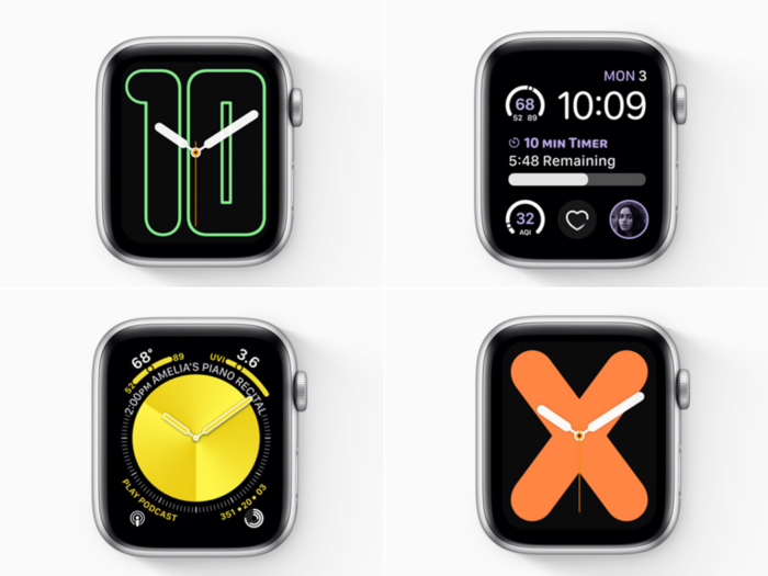 Apple Watch fans got more of what they love: more health-tracking features, and more stylish watch faces.