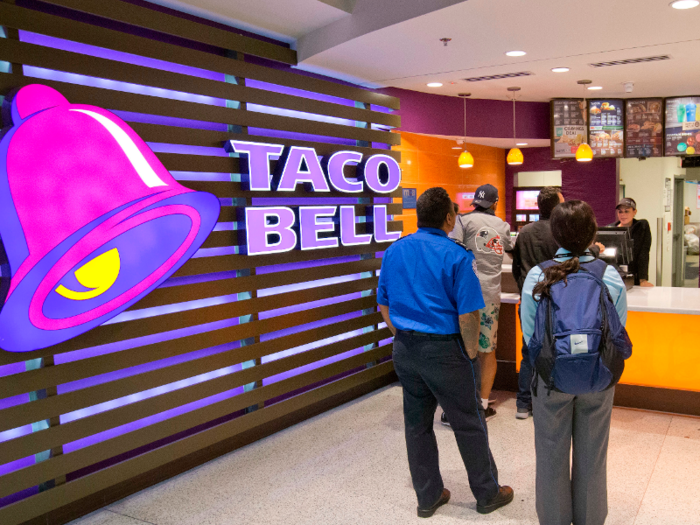 Taco Bell: $1.2 million to $2.9 million