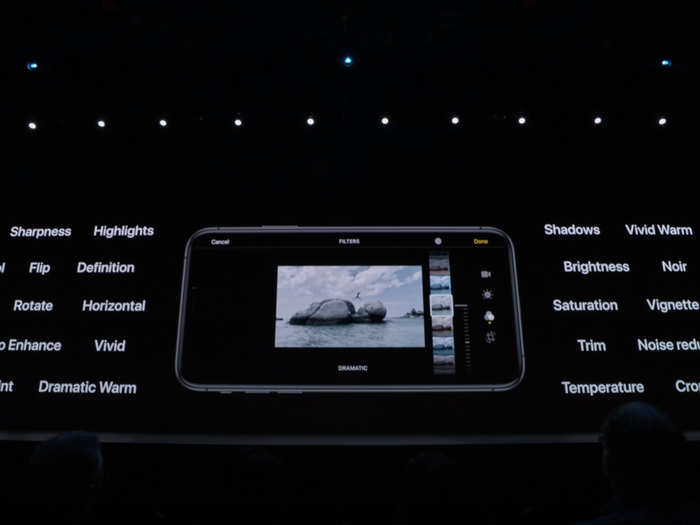 For the first time, iOS 13 will let you edit your videos with a bunch of new options and settings.