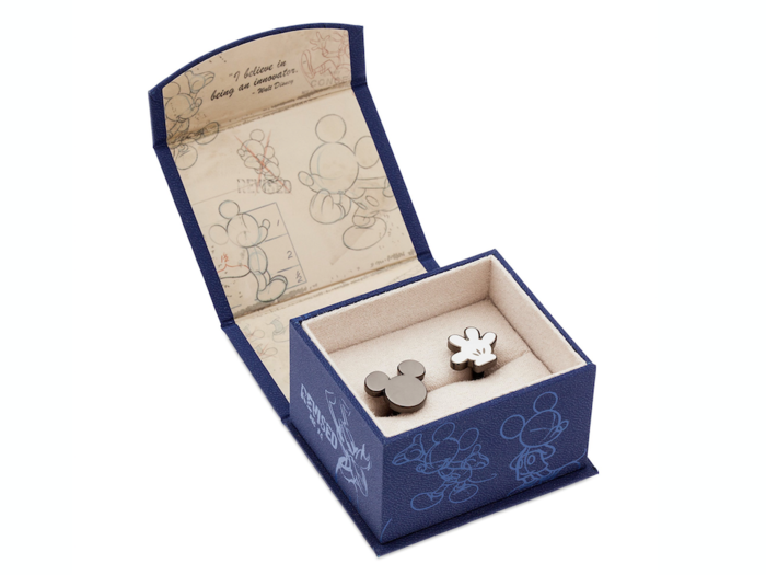 A set of classic Mickey cufflinks