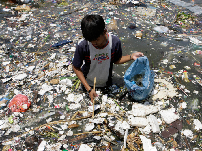 Humans have been dumping an unprecedented amount of plastic into the ocean, too. On average, 8.8 million tons of plastic enters the ocean every year.