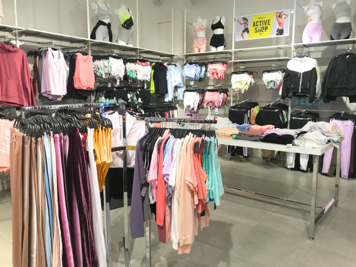 Forever 21 has also beefed up its athletic apparel inventory in recent years in an attempt to capitalize on the booming athleisure market.