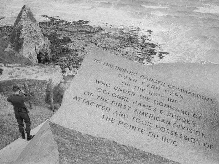 More than 200 men from the 2nd Battalion fought to take Pointe du Hoc. When they were finally relieved after two days of fighting, there were only about 90 Rangers still standing.