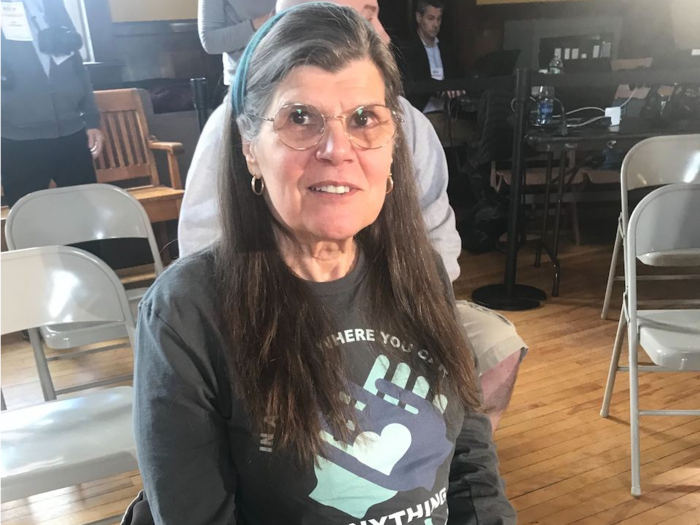 Katharine Dargis, 71, retiree from Bethlehem, NH who wrote in a Republican for president in 2016: "Joe Biden is a wonderful father, a truly kind man … wonderful children, wonderful wife. The poor Trump children are just cut adrift and it shows."