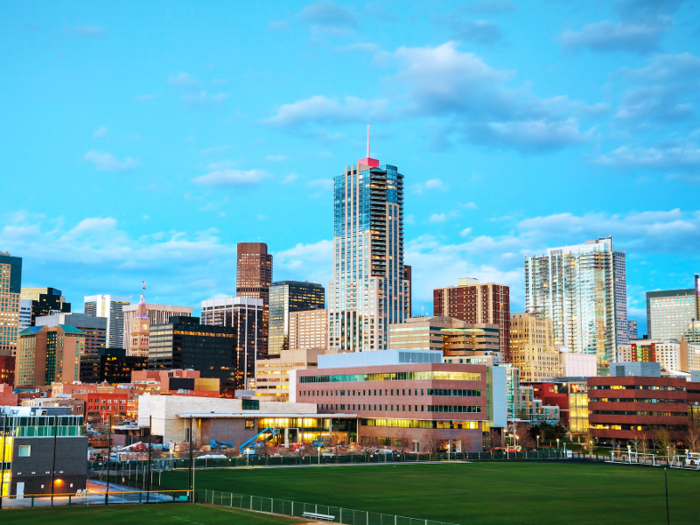 4. Colorado — Millennials have been flocking to Denver for its numerous high-paying jobs, reasonable commutes, and activities. It also gets 300 days of sunshine a year.