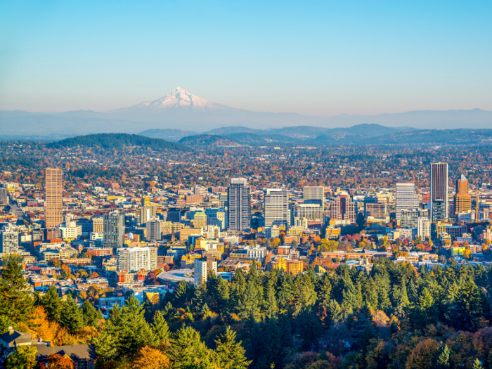 6. Oregon — Portland has many neighborhoods, a relatively affordable cost of living, and a booming economy. The city offers plenty of jobs with high salaries away from the competition elsewhere on the West Coast.