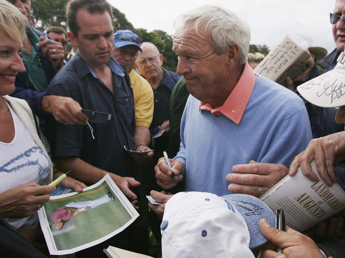 Arnold Palmer was a part-owner of the course, but he never secured a victory on it.