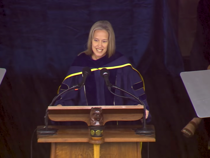 Wendy Kopp: "You may find yourself encouraged to back off of your activism. I urge you to continue with it."