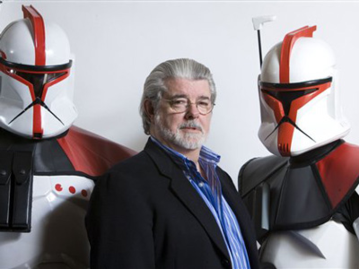 George Lucas, the creator of the "Star Wars" and "Indiana Jones" franchises, is worth $6.3 billion, according to Forbes.