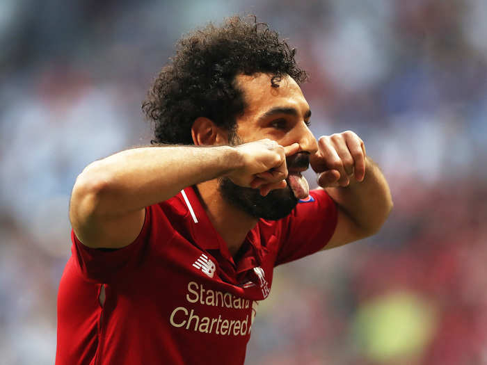 =T4: Liverpool FC forward Mohamed Salah is worth $171.5 million.