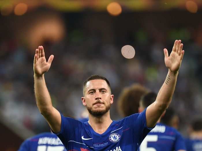 =T4: Chelsea FC forward Eden Hazard is worth $171.5 million.