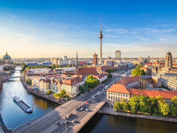 Berlin, Germany, has a thriving tech scene thanks to its bounty of affordable property.