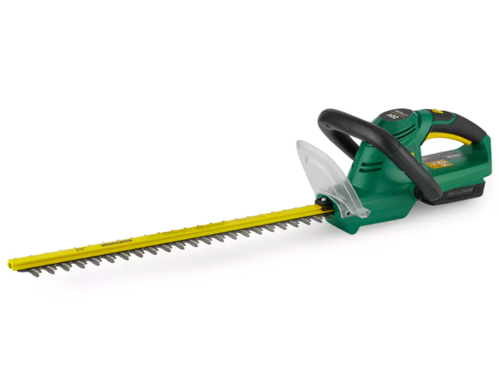 A lightweight hedge trimmer