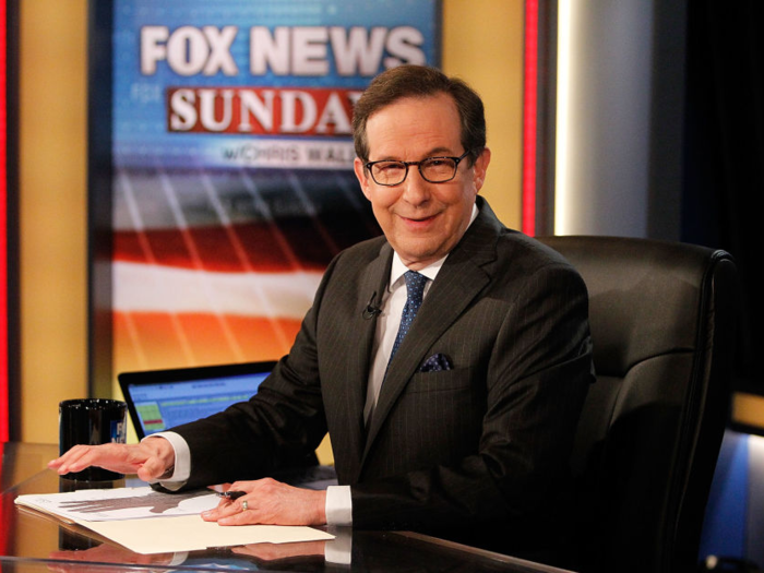 Wallace joined Fox News in 2003 and currently anchors "Fox News Sunday," the network