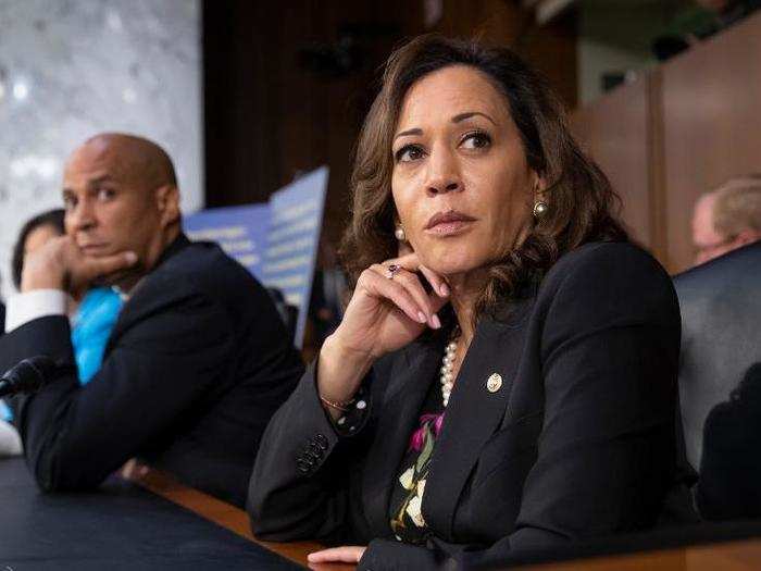 California Sen. Kamala Harris co-sponsored Sen. Schatz