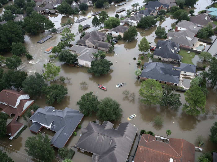 Houston, Texas is sinking at the same rate.