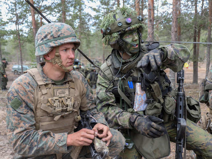 "The biggest thing is understanding the capabilities of your other counterparts and allies, seeing the strengths that they have," Brunnemer said. "Understanding how they can complement ourselves [is necessary] so that [we] are able to accomplish the mission."