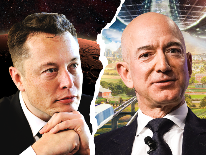 In the end, Bezos and Musk