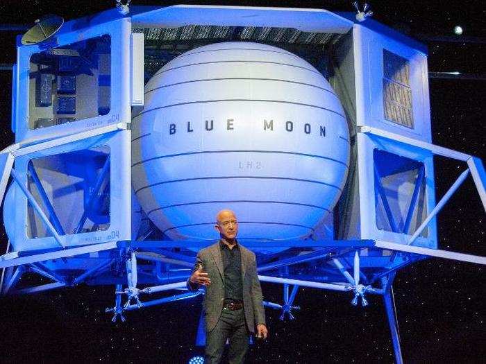 Blue Origin is also vying to be selected by NASA as a commercial partner in the agency