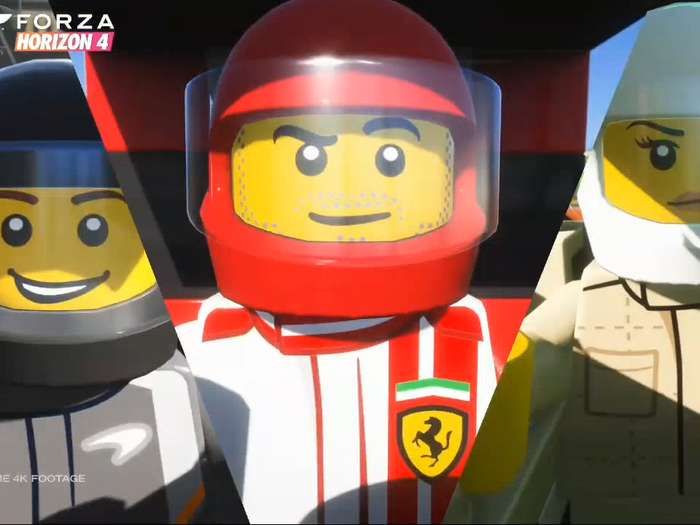 Xbox racing game "Forza Horizon 4" will have a crossover expansion based on "Lego Speed Champions" later this year.