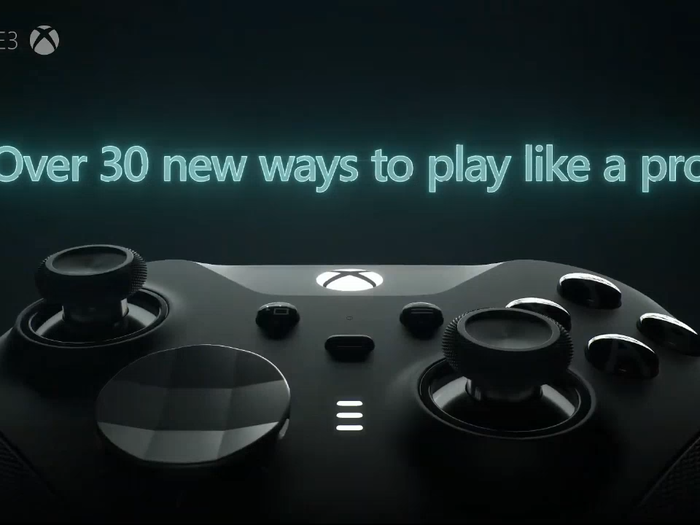 Microsoft will release an upgraded version of the Xbox Elite Controller, with a rechargeable battery, and customizable control schemes that you can save and swap on the fly.