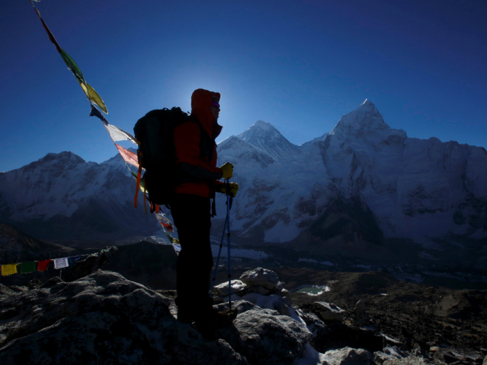 Crystal said he is glad he attempted to climb Everest, even though he didn