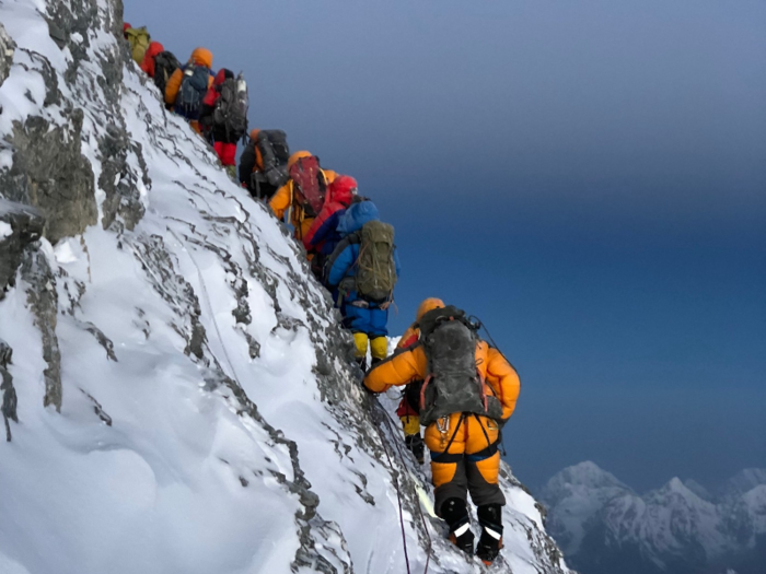 The trek from Camp Four to the summit adds 2,500 feet in elevation. It takes about seven hours. Lhakpa Sherpa said this is by far the most difficult day of the journey.