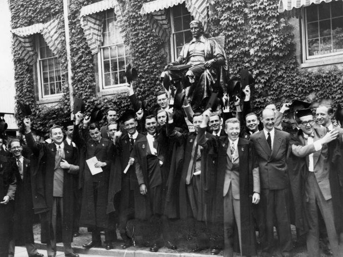 In 1947, the tuition at Harvard increased to $525.