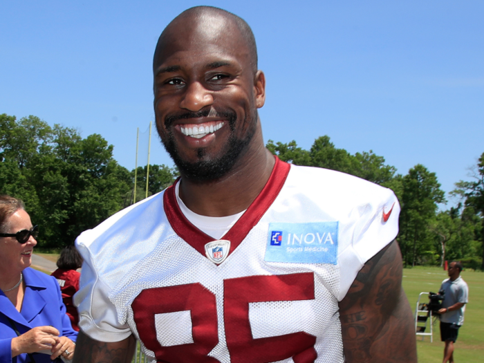 Former NFL player Vernon Davis now owns Jamba Juice franchises.