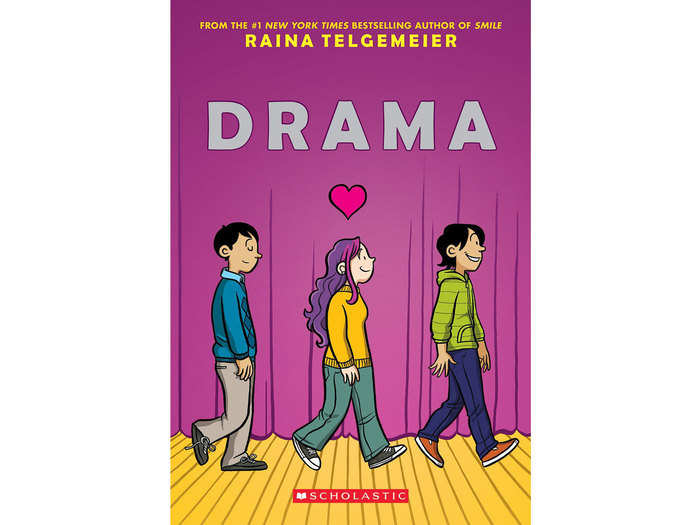 "Drama" written and illustrated by Raina Telgemeier