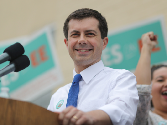 Mayor Pete Buttigieg — 70%
Women voters: 69%, Male voters: 70%