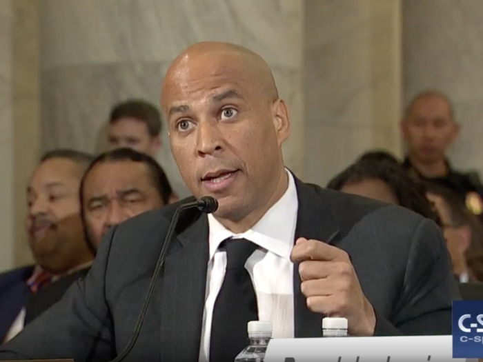 Sen. Cory Booker: 55%
Women voters: 61%, Male voters: 48%