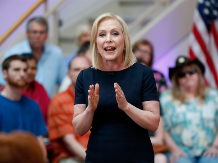 Sen. Kirsten Gillibrand: 49%
Women voters: 48%, Male voters: 49%