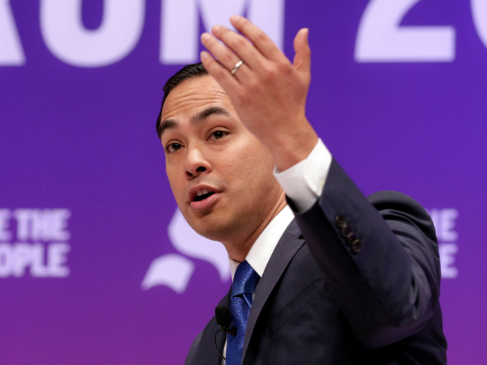 Former HUD Secretary Julian Castro: 48%
Women voters: 50%, Male voters: 45%