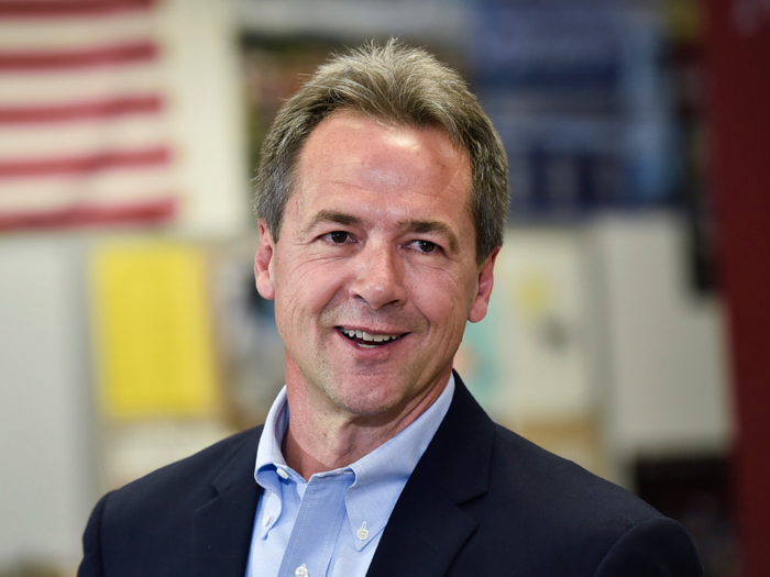 Montana Gov. Steve Bullock: 43%
Women voters: 41%, Male voters: 46%