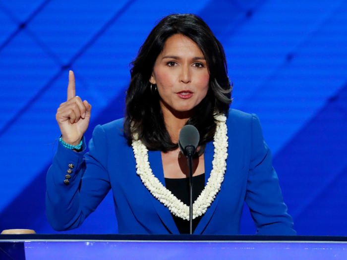 Rep. Tulsi Gabbard: 40%
Women voters: 33%, Male voters: 46%