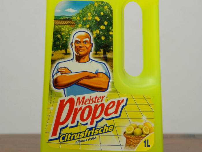 Mr. Clean has a number of international aliases. Our favorite bald mascot goes by Meister Proper in Germany, Monsieur Propre in France and Belgium, Don Limpio in Spain, and Maestro Limpio in Latin America.