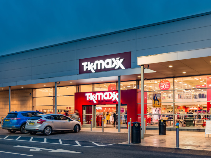 TJ Maxx goes by TK Maxx in the UK because the company wanted to avoid confusion with department store chain TJ Hughes.