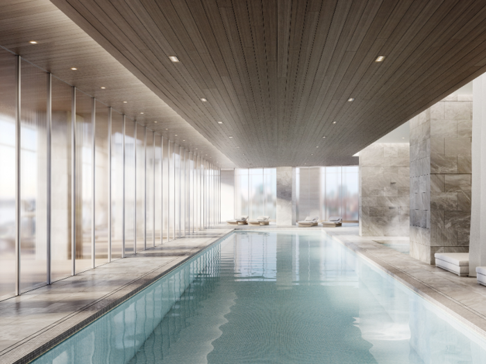 Residents of the XI will have access to an 18,000-square-foot amenities club, including a 75-foot swimming pool with a hot tub and poolside cabanas, as well as the 45,000 square feet of wellness amenities at Six Senses.