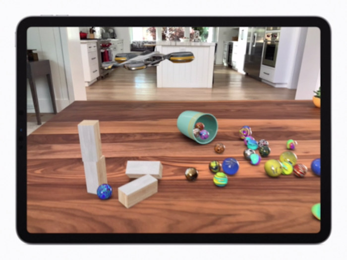 Reality Composer is a new app that Apple built for iOS, Mac, and the new iPadOS. It lets developers build and prototype their AR experiences even if they