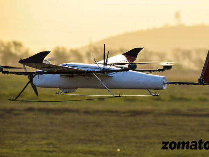 ​Zomato just took the lead in drone delivery in India