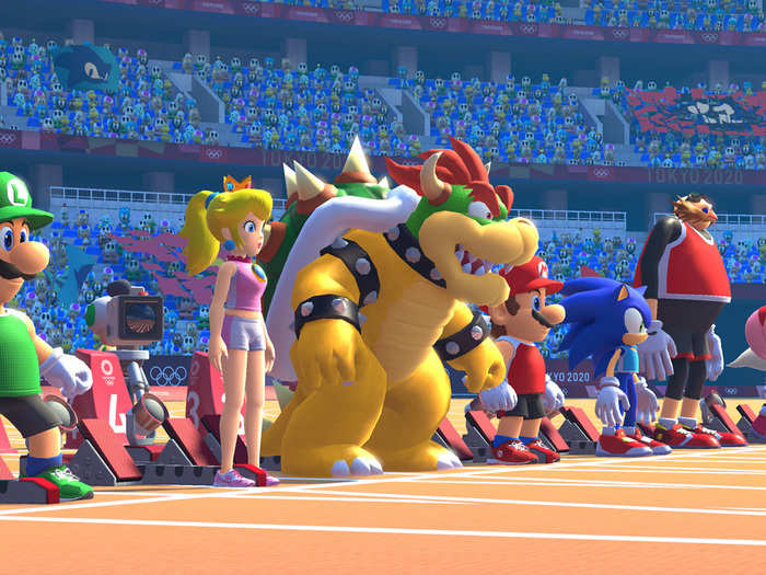 "Mario & Sonic at the Olympic Games Tokyo 2020" offers a collection of sports mini-games with iconic characters from both franchises.