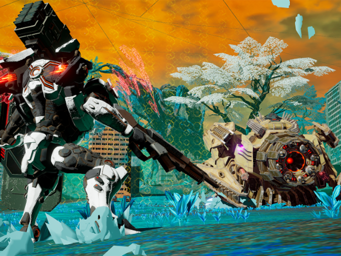 "Daemon x Machina," a stylized mech combat game, is due out on September 13th.