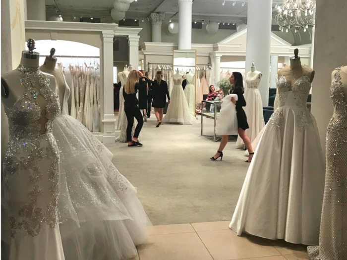 I went shopping at Kleinfeld the high end bridal salon where TLC s Say Yes to the Dress is filmed here s what it was like Business Insider India