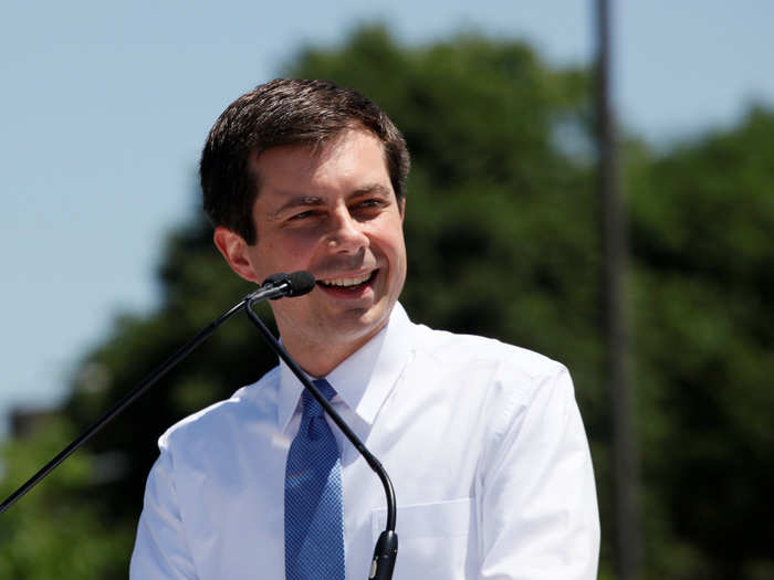 South Bend, Indiana Mayor Pete Buttigieg was ranked as more experienced in only 34% of rankings over other candidates.