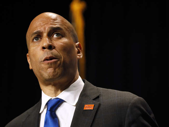 Sen. Cory Booker of New Jersey, a former mayor, was perceived as more experienced than 47% of his matchups against other candidates.