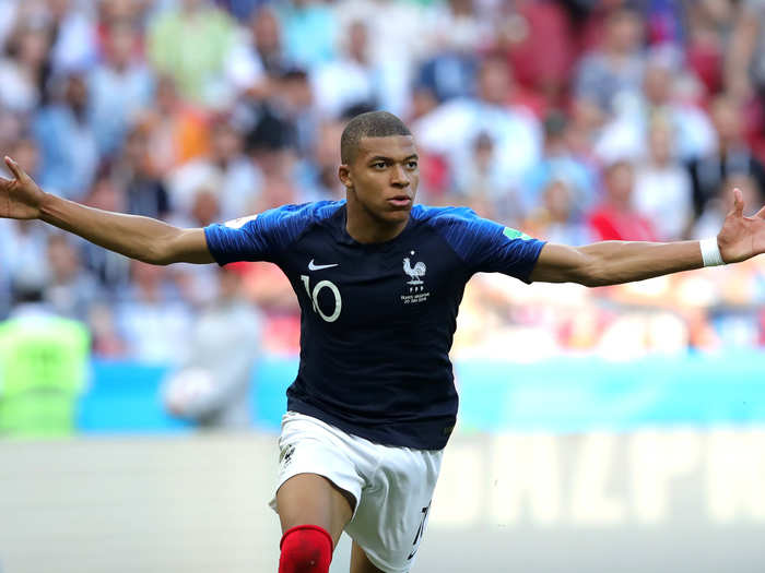 7. Kylian Mbappe - $30.6 million (€27.1 million)