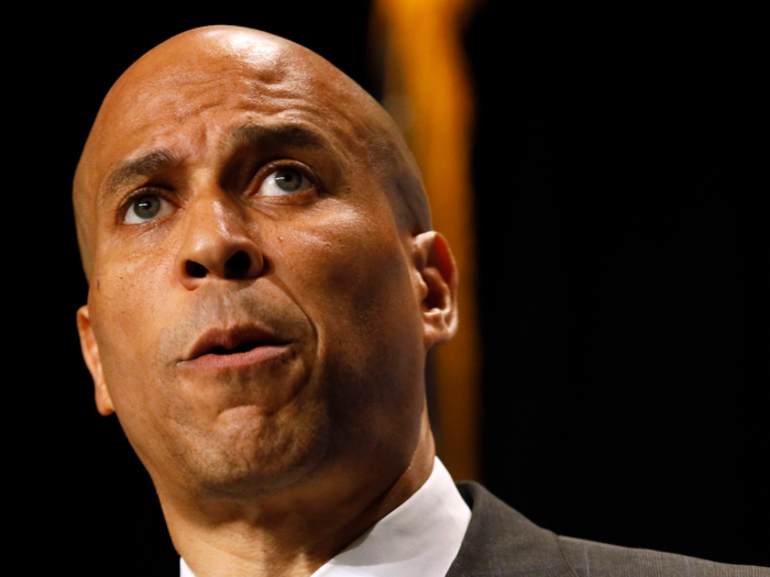 Sen. Cory Booker of New Jersey.