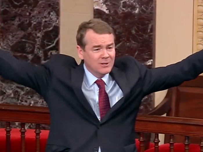 Sen. Michael Bennet of Colorado.